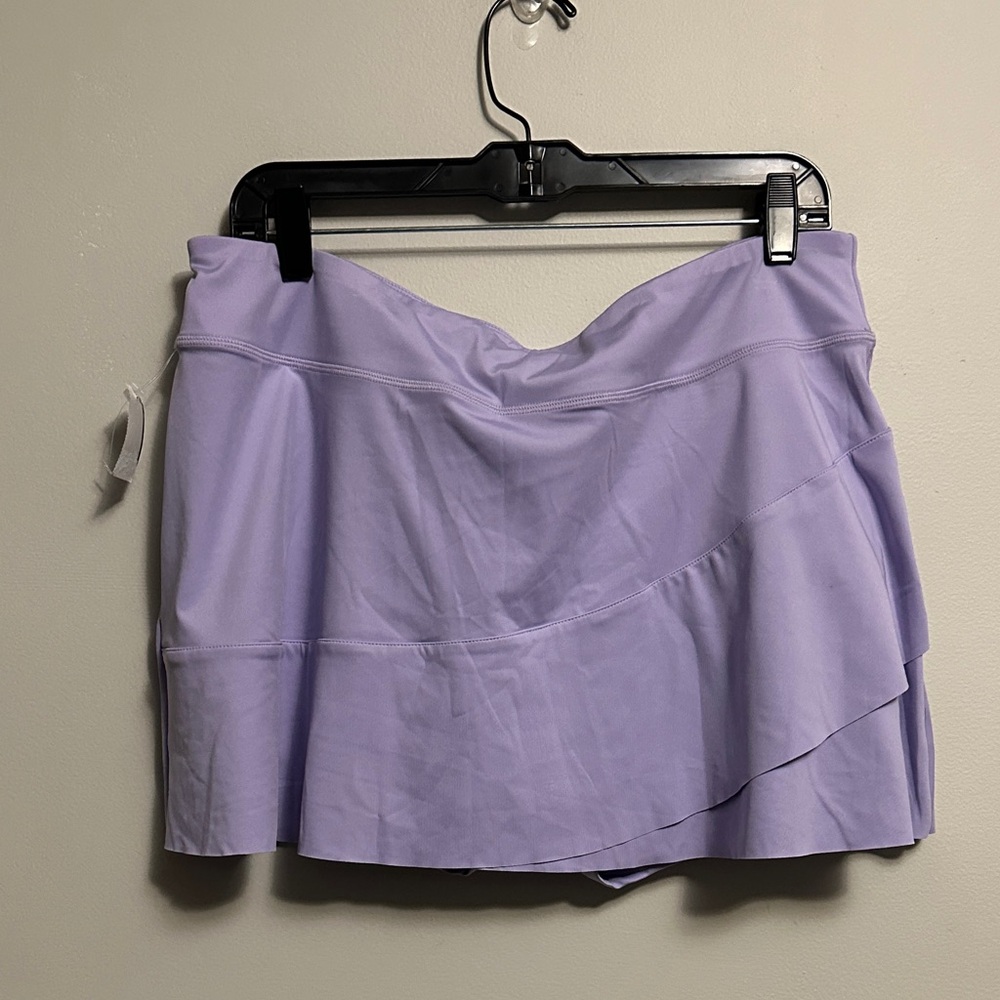 Fila Light Purple two in one skort skirt size XL Tennis Golf